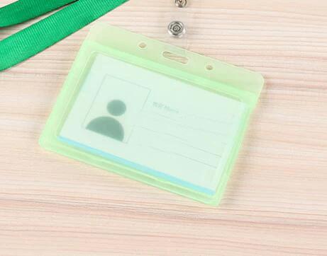 1pcs Waterproof Transparent Card Holder Plastic Card Id Badge Holders Case To Protect Credit Cards Card Protector Cardholder