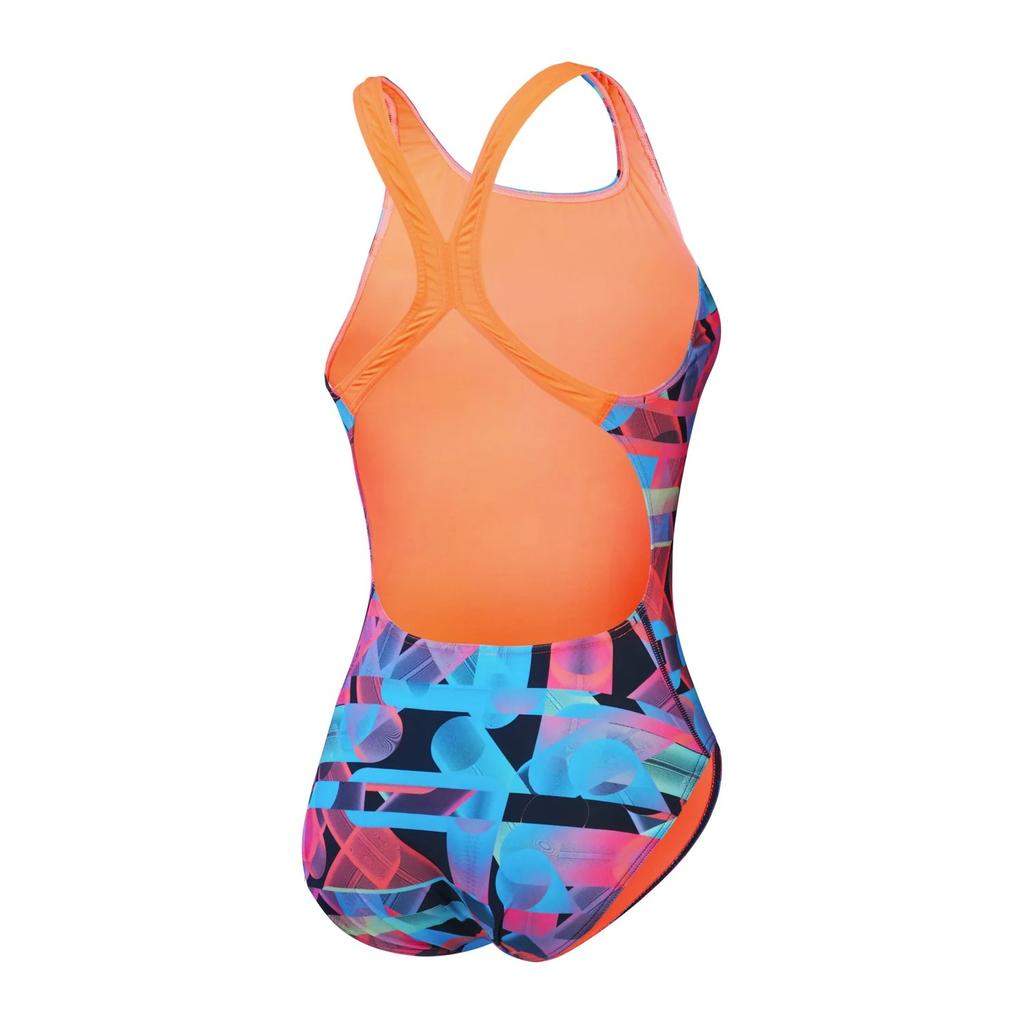 Speedo Damen Grafikdruck Racerback Badeanzug