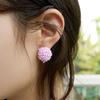 beads blossom party earrings (4colors)