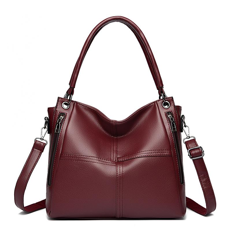 Tragetasche lässige Schultertasche tragbare Damentasche