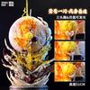 51cm In Stock Demon Slayer Agatsuma Zenitsu And Kochou Shinobu Gk Anime Figure Statue Desktop Decoration Collection Model Gifts Poseable Articulated