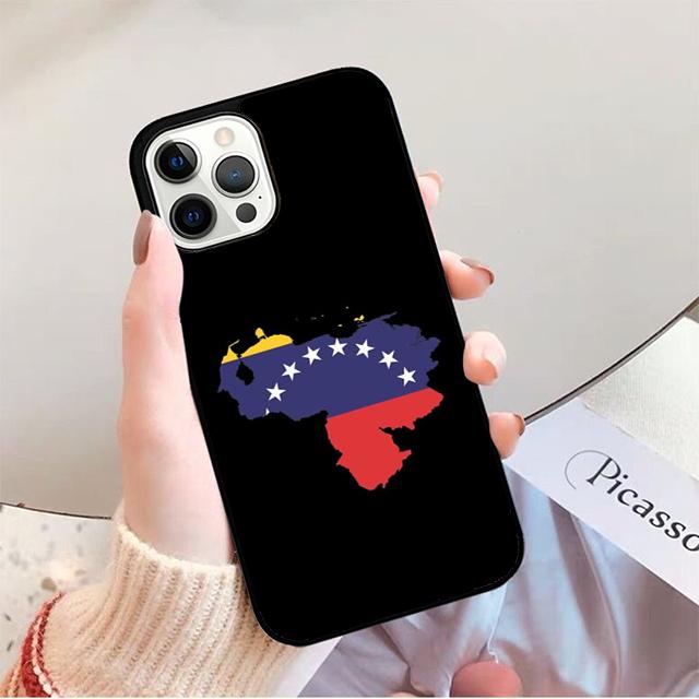 Venezuela Flag Coat Of Arms Phone Case for iPhone 17 Air 16 16e 15 Plus for Apple 13 11 12 14 Pro Max Cover Coque Fundas