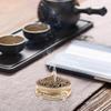 Longfeng Fingertip Stove Three-Legged Small Incense Burner, Non-Stick Powder Tray, Creative Aromatherapy Burner