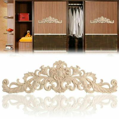 Ξύλινα σκαλιστά απλικέ DIY Decor Έπιπλα Άβαφα Καλούπια