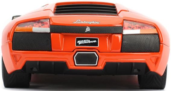 Kyosho Jada Toys Fast Furious Series Lamborghini Orange Finished Model JADA30765 & 1/24 F&F Murciélago (Roman)