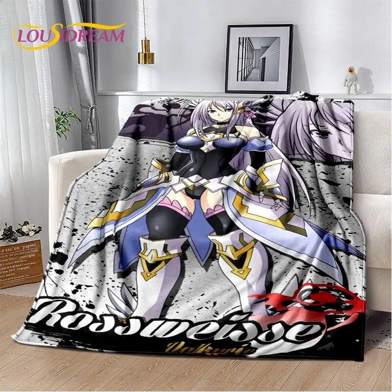 Anime High School D×D Sexy Girl Soft Plush Blanket,Flannel Blanket Throw Blanket for Living Room Bedroom Bed Sofa Picnic Cover