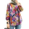 Women's Muslim Floral Puff Sleeve Shirt - New Fashion Arrival
