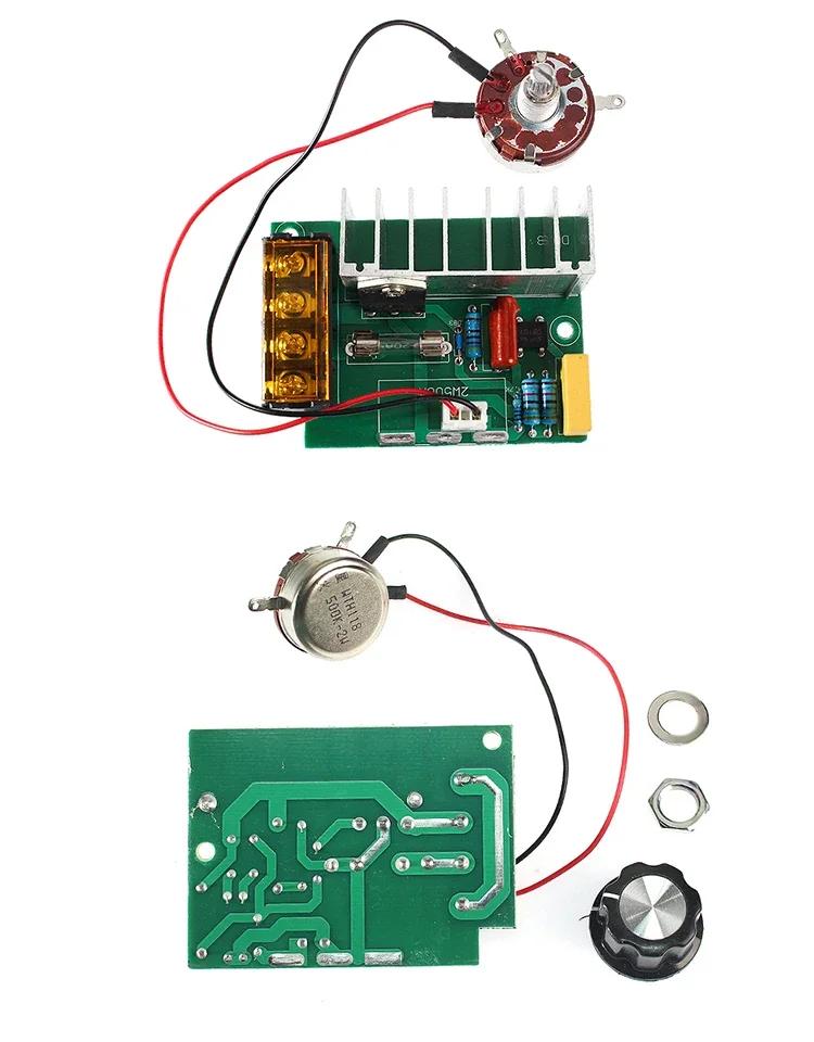 SCR Voltage Regulator 4000W 220V Dimming Dimmers Motor Speed Controller Power Supply Module SCR Adjustable Motor
