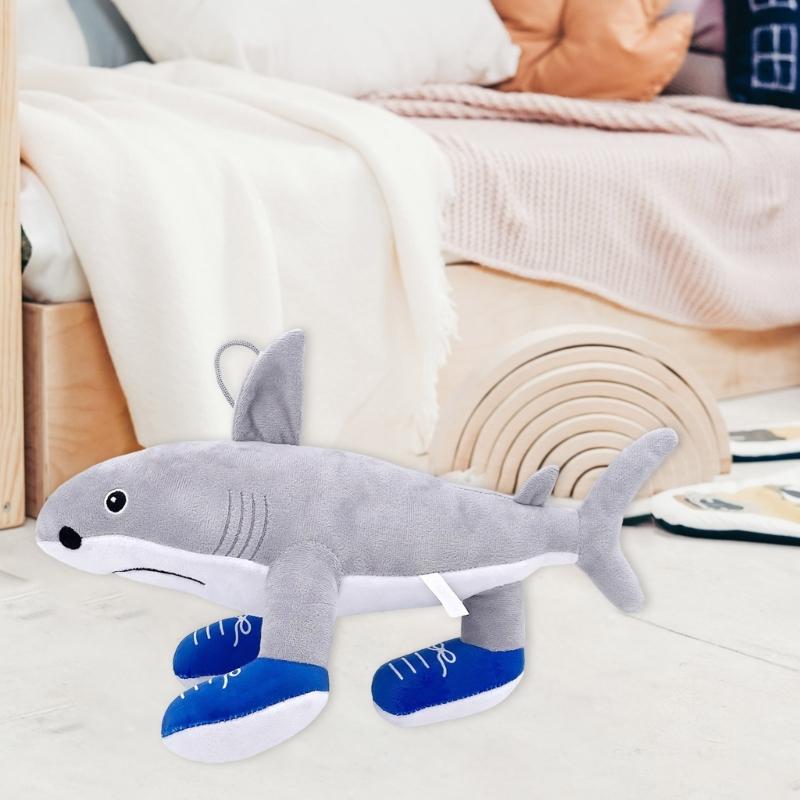 Italian Brainrot Shark Dolls Toy for Kids Fans Stuffed Animal Plush Toy Tralalelo Tralala Plush Popular Huggable Doll