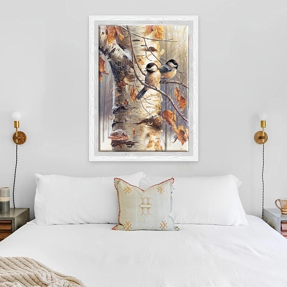 1pc 5D DIY Diamond Painting Set,  Animals Birds 5D Rhinestone Craft Wall Art, Home Decor & Hobby Accessories