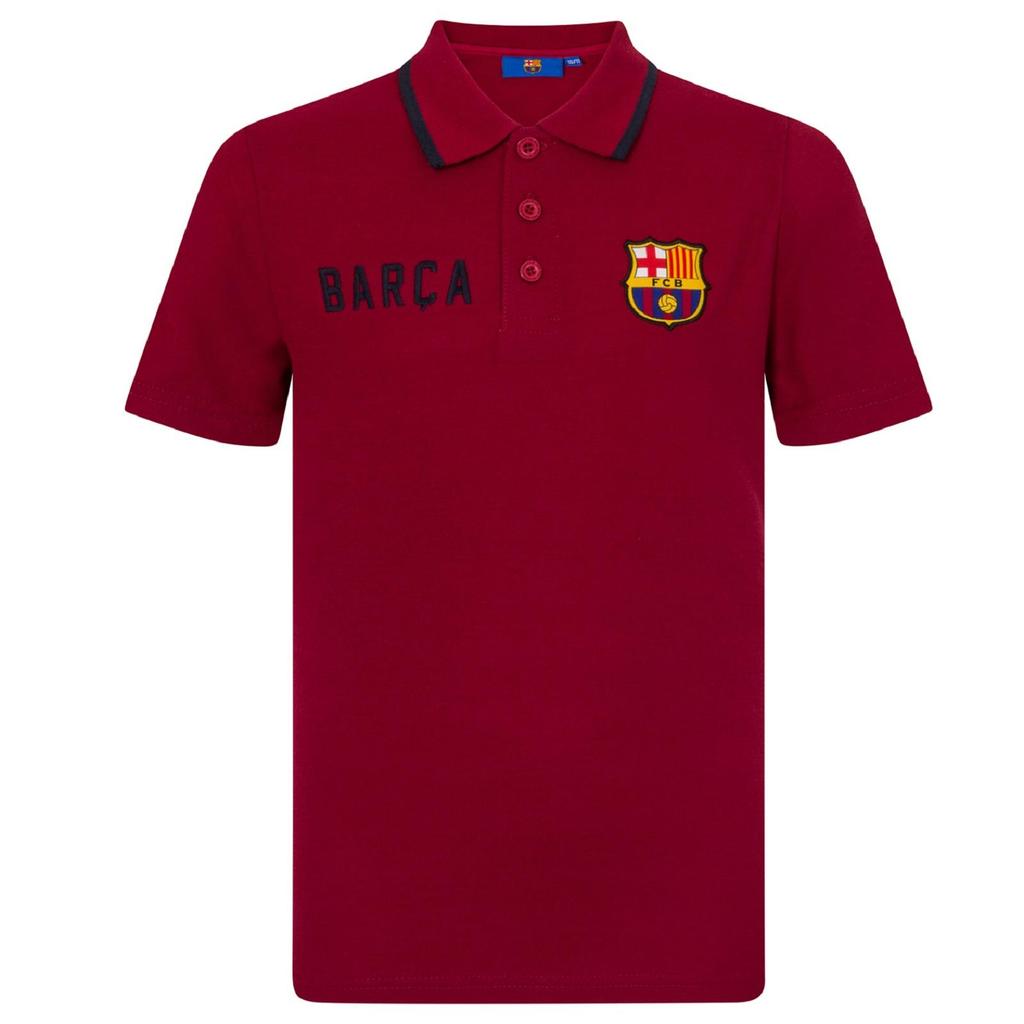 FC Barcelona Boys Crest Polo Shirt