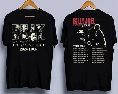 Billy Joel In Concert Music Tour 2024 Unisex T-Shirt