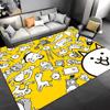 1pc The Battle Cats Entrance Mat, Non-Slip Mat Area Rug,Room Decor, Outdoor Decor, Kitchen Rug,Doormat - Machine Washable, Easy To Clean