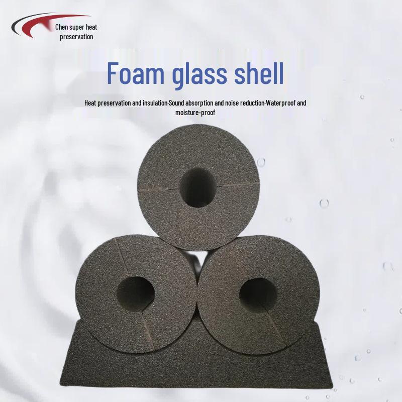 

Cryogenic Foam Glass Pipe Shell - Thermal and Frost Protection Insulation