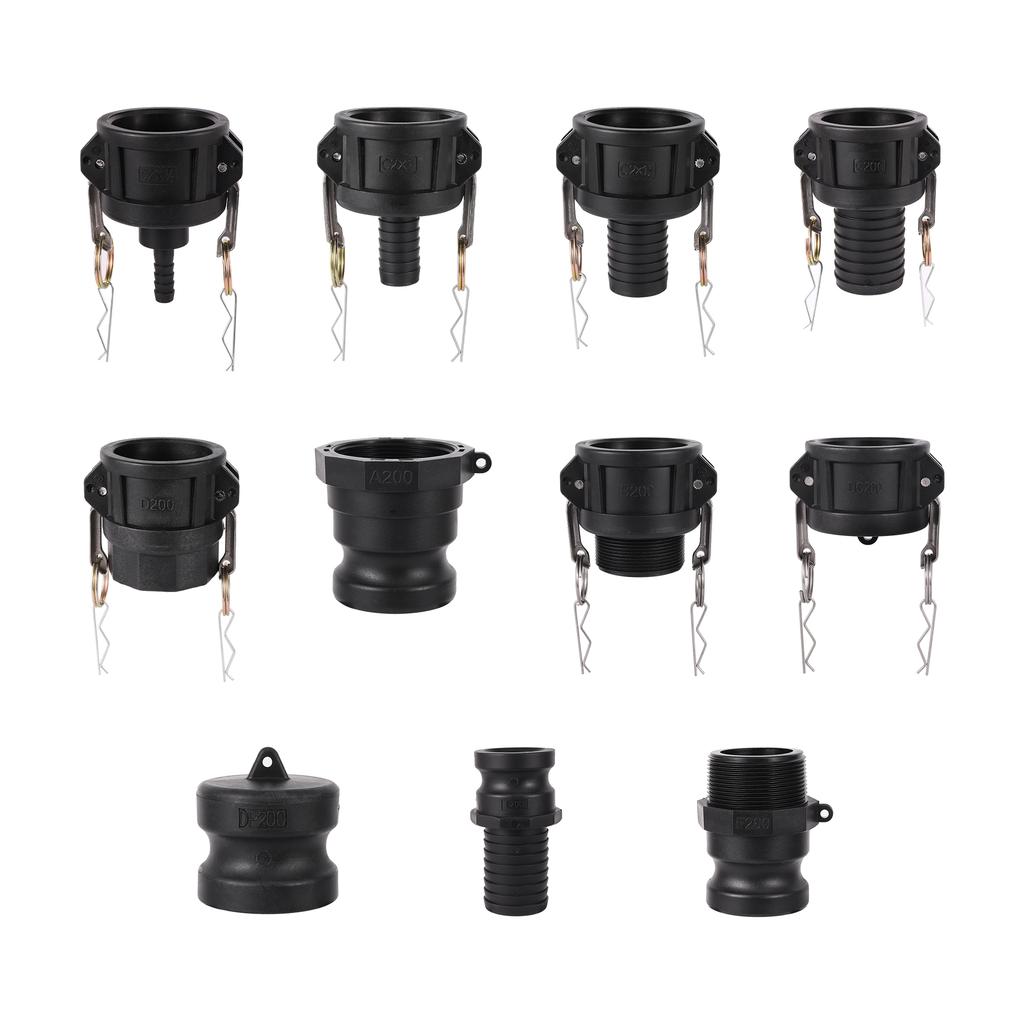 Cam Lock Adapter IBC Tank Quick Connect Internal Cam Lock Fitting Type C Polypropylene Cam Lock Fitting Standard Female Fitti