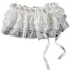 Industrial Ballet-Inspired Lace Tie Bow Layered Skirt - Women's Spring/Summer Fashion