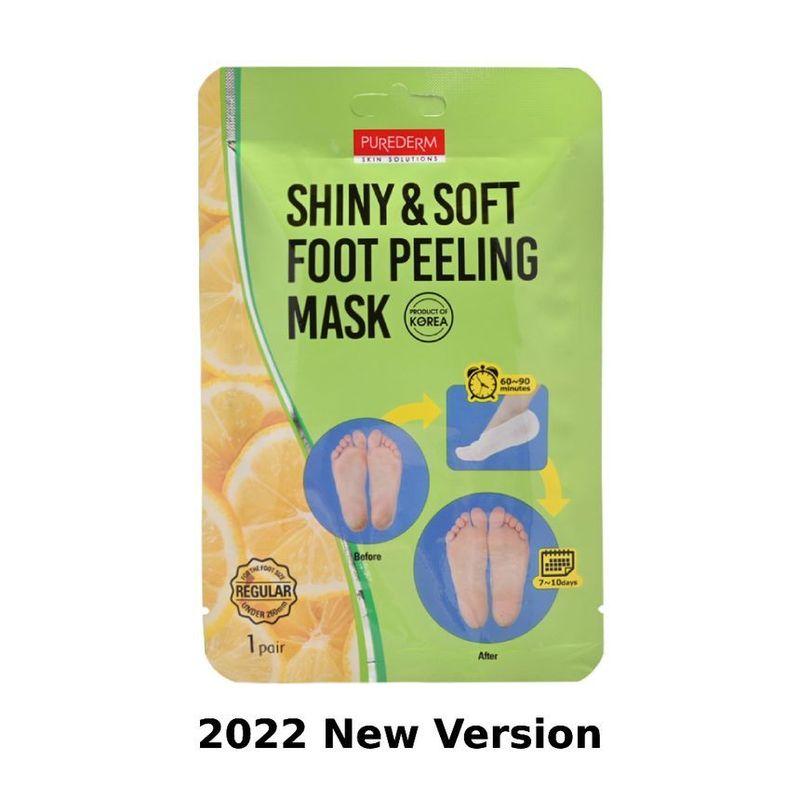 PUREDERM - Shiny & Soft Foot Peeling Mask (1 pair)