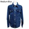 women jeans jacket basic denim jacket date look Korea fashion
