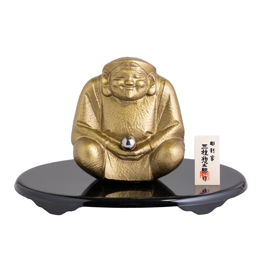 Jewel Daikokuten Nitten Sculptor Sotaro Saegusa Statue Ornament Seven Lucky Gods Takaoka Copperware Prototype_Buddha (Hoju Daikokuten)