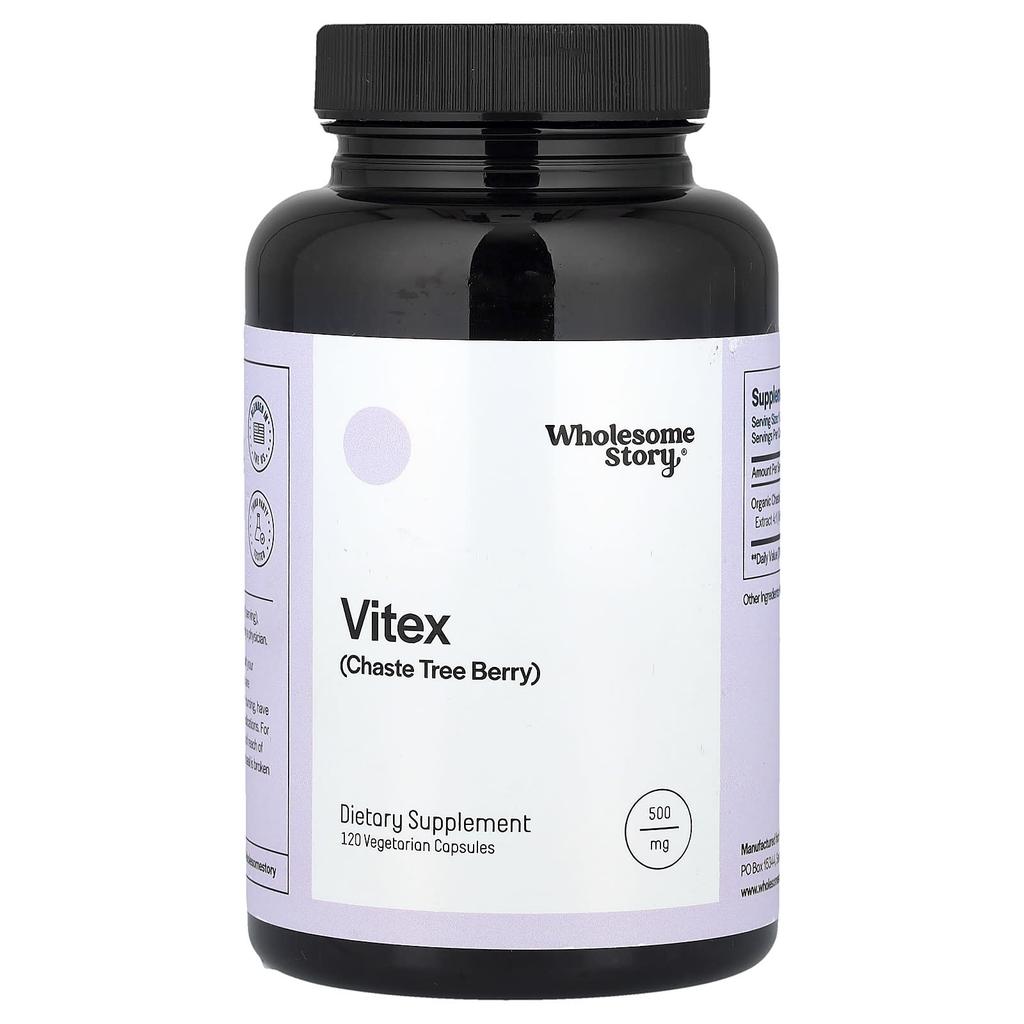 Vitex, Veggie Capsules 120 (500Mg Per Capsule)