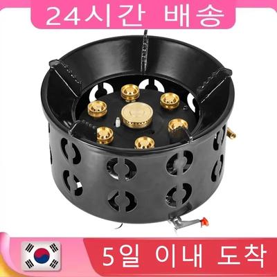 19800W 7Core Strong Fire Power  Camping Stove Outdoor Portable Camping Burner Stove Gas Stove Windproof Stove Burner for Camping