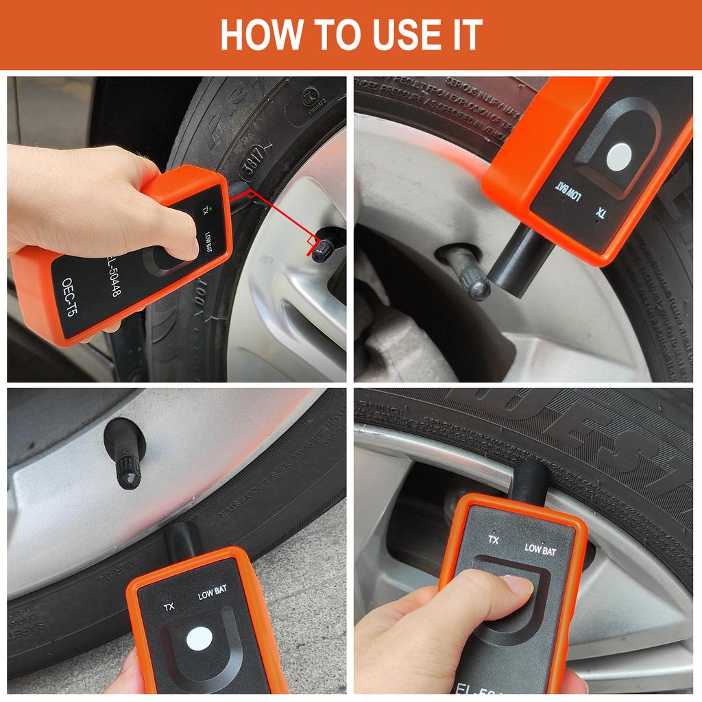 Car TPMS Reset Tool EL50448 Auto Tire Pressure Monitoring System Relearn Tool For GMC/Opel/Buick/Chevrolet/Cadillac/Saturn/Saab