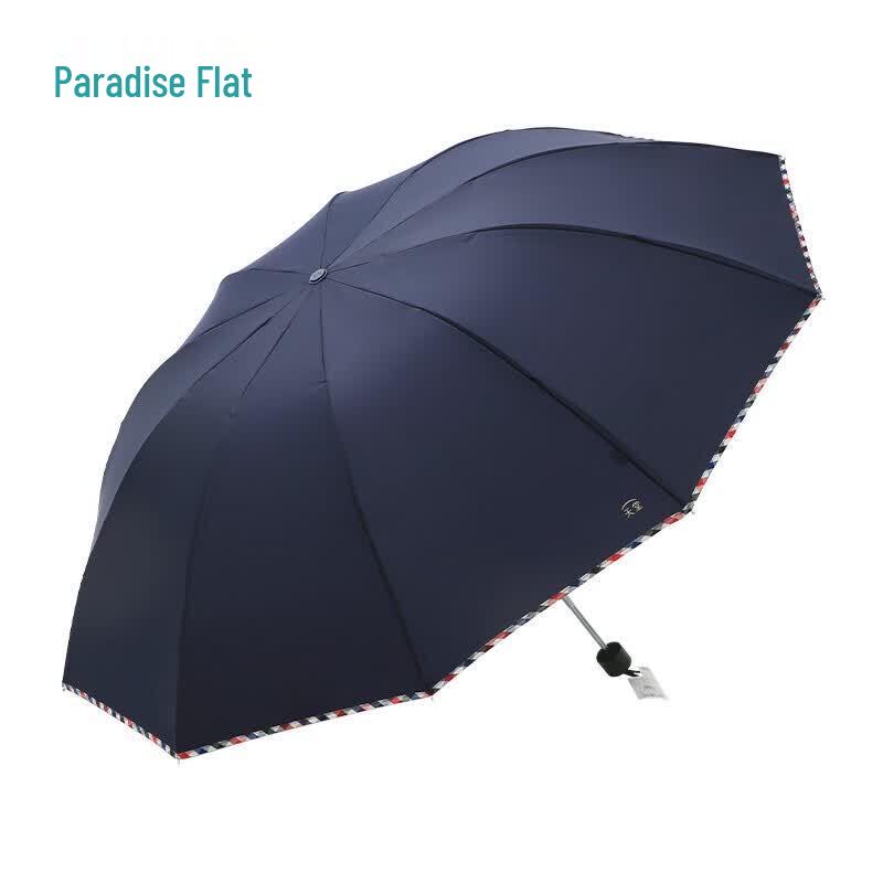 Heaven Umbrella 10-rib Large Three-fold Business Umbrella 3311E