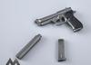 [TOYBARJAPAN] 16 Scale Action Figure Accessory  ZYTOYS ZY2041 M9 Alloy Weapon Pistol Model