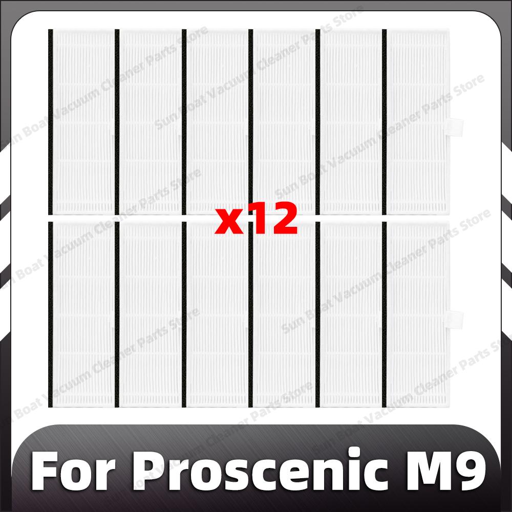 

Сумісний для Proscenic M9 Замінна Основна Бічна Щітка HEPA Фільтр Насадка для Миття Підлоги Мішок для Пилу Запасні Частини