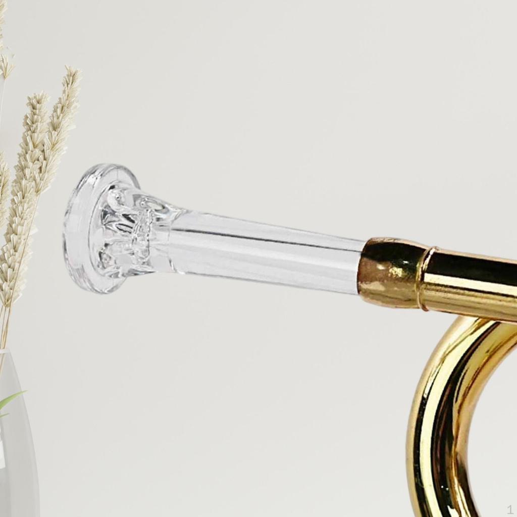 Trumpet Mouthpiece Acrylic Easy Clean Replacement Musical Instruments Accessories for