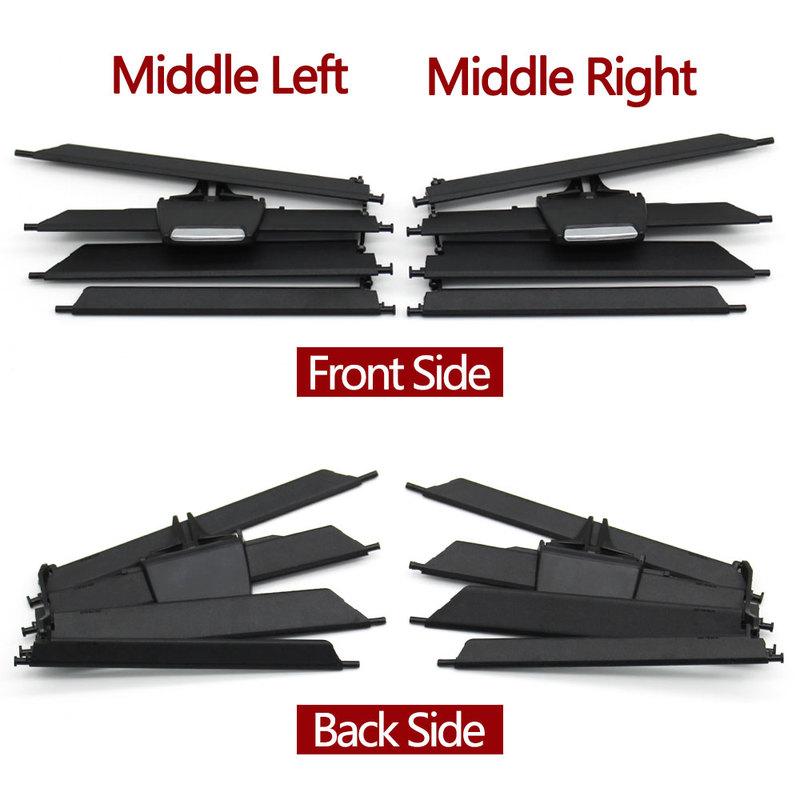 LHD RHD Car Front Dashboard Left Right Middle Air Vent Grille Repair Kit For BMW X1 X2 2 Series F48 F49 F39 F45 F46