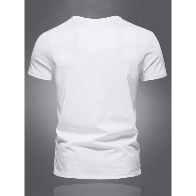 

Летняя мужская повседневная спортивная свободная футболка свободного покроя с простым буквенным узором и круглым вырезом с короткими рукавами 6XL