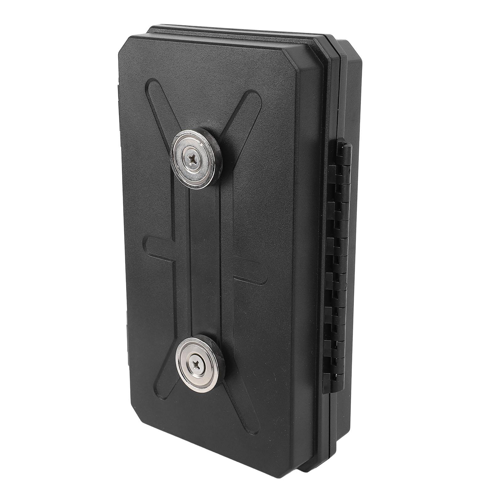 

Магнитный ящик для ключей Под автомобилем Скрытый держатель Органайзер для хранения инструментов для этикеток безопасности Двери и Автомобиля