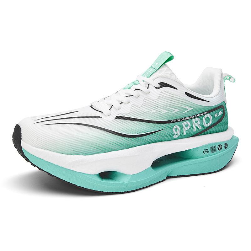 Red Rabbit 9Pro Popcorn Sports Carbon Board Running Shoes Summer Breathable Mesh Student Racing Training Sneakers Men