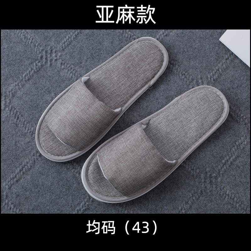 Disposable Slippers Hospitality Home Indoor Homestay Hotel Clubhouse Men's and Women's Coral Fleece Thickened Travel