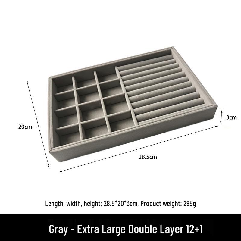 Schmuckaufbewahrungsbox & Schreibtisch-Organizer für Make-up, Ohrringe, Armbänder, Ringe