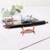 Creative Cute Crab Pen Holder Weightlifting Crabs Pen Holder Stand Bracket Storage Pen Rack Desktop Ornament School Office Home Store Accessories