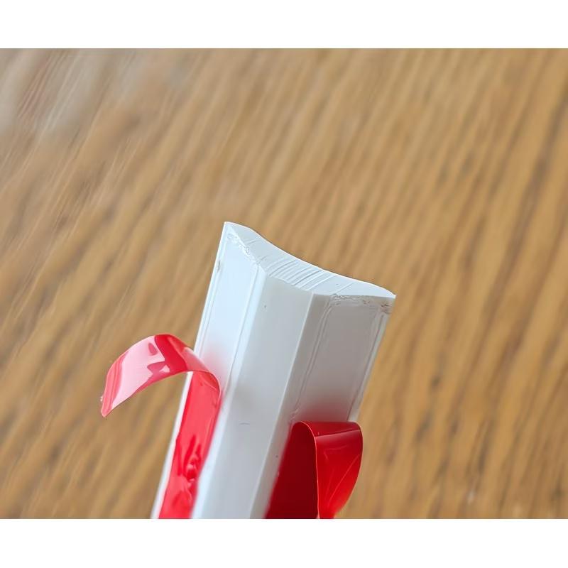 1pc 1/2/3meters White self-adhesive decorative strip, flexible corner decorative strip, suitable for walls, floors