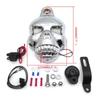 Motorcycle Skull Horn Cover for Harley Davidson Sportster Softail Big Twins V-Rods Stock Cowbell 1992-2020 Aftermarket Accessory