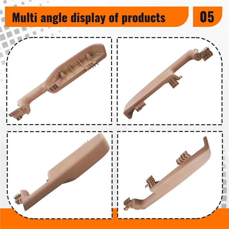 AUTO Beige Front L&R Door Panel Armrest Cover Base Armrest Cover Beige 12472876 88981574 Right