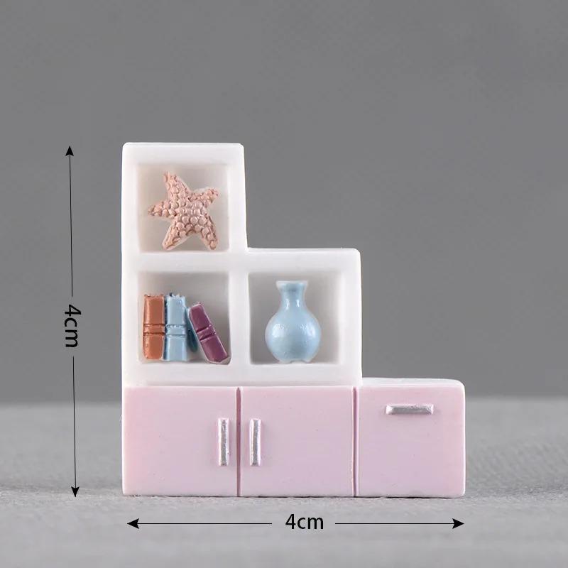 Dollhouse Furniture Miniature Mini Furniture Modern House Figure Model Dollhouse Toy Children Birthday Gifts Hogar Y Decoracion