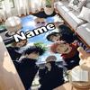 Custom Name Personalized Jujutsu Kaisen Print Carpet, Versatile Home Decor Rug, for Playroom, Apartment, Balcony, Entryway, Hallway Gift