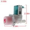 Multifuntional Replacement Dishwasher Water Inlet Valves Plastic Texture Strong Design Suitable for Multiple Models