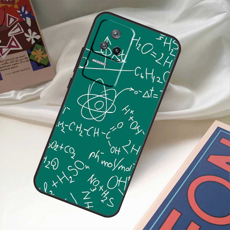 Biology Chemistry Case For Xiaomi 17 14 15 Ultra 13T 14T 15T Pro POCO F8 Ultra F7 F5 F6 X3 X5 X6 X7 Pro Coque