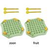 Kid Battle Chess Educational Memory Challenge Toy Focus Training Cognitive Learning Fun Animal Fruit Flip Chess Parent-child Toy
