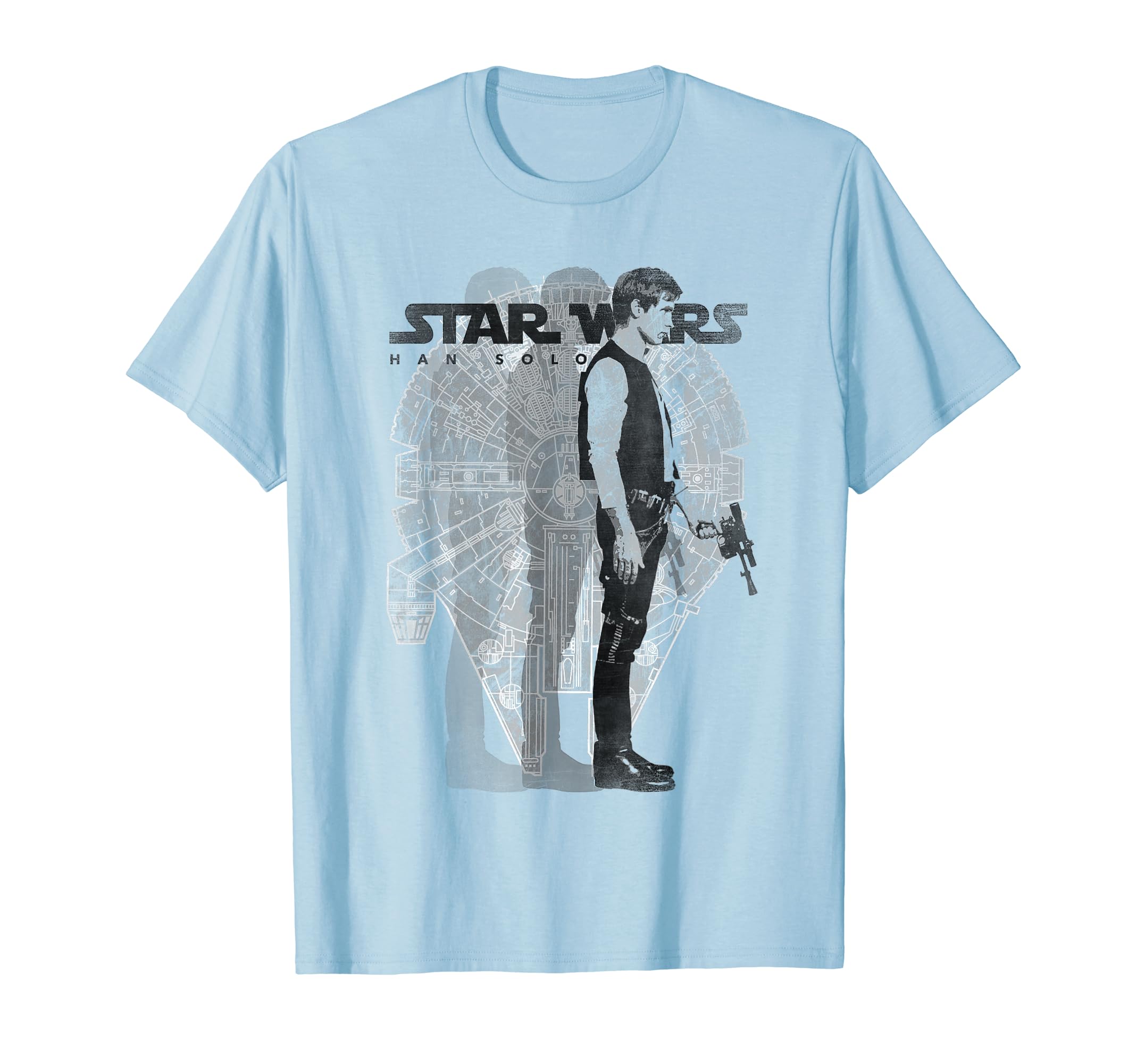 Star Wars Han Solo Shadow Repeater Graphic T-Shirt