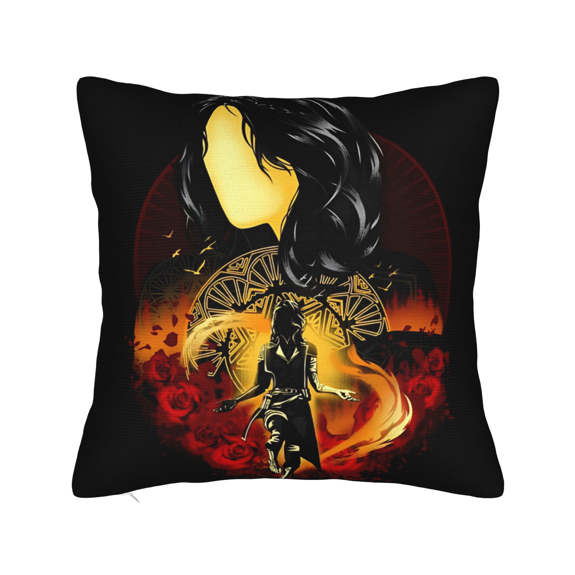 Clair Obscur Expedition 33 Наволочка Удобная Наволочка Смешная Наволочка для Гостиной Кровати Стула 12x12Inch