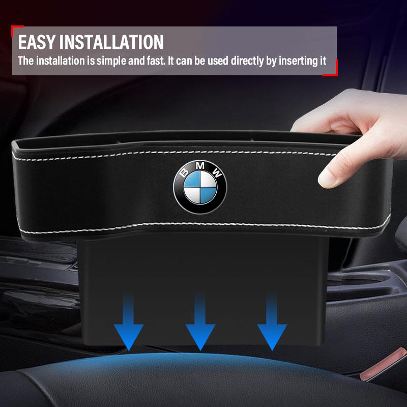 Car Seat Organizer Seat Crevice Storage Box Multifunction Tools For BMW G30 G32 G01 G02 G05 G06 G07 G26 G23 G22 F40 F20 G08 G16
