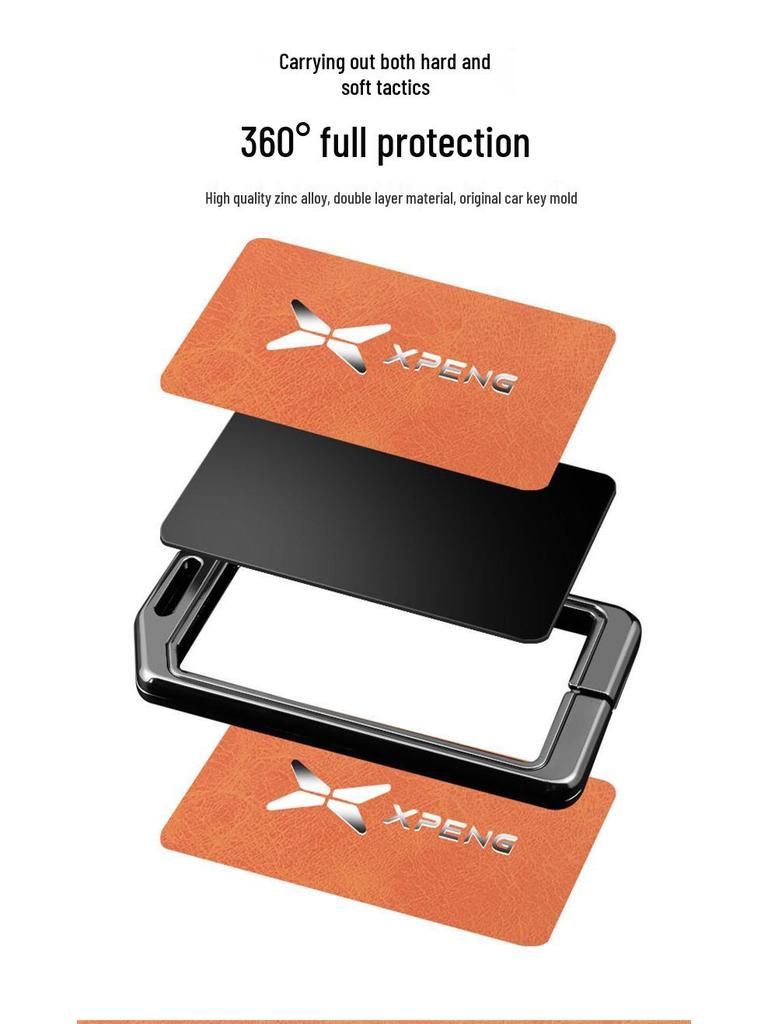 XPeng Key Case and Keychain Accessories for P7/G9/G3i/P5/G6 - Premium Personalized Holder