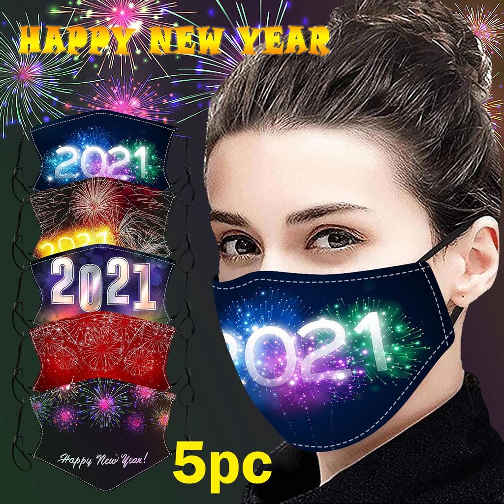 Buy Love Plus 2021 New Year Adult Men And Women Washable And Reusable ...
